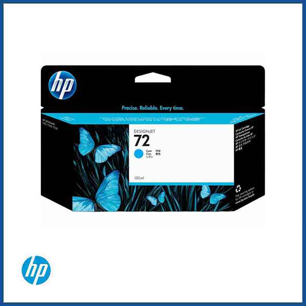 HP C9371A (#72) OEM Cyan Inkjet Cartridge